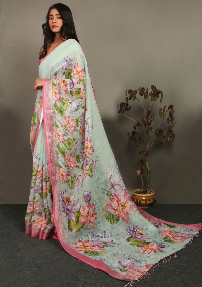 MG 134 Printed Designer Sarees Catalog